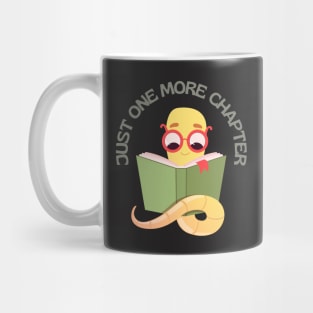 Little Bookworm Just one more chapter So many books So little time I Love Books Mug